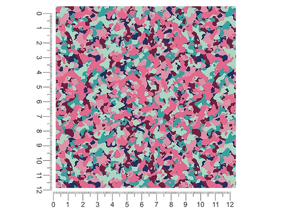 Flamingo Puzzle Camouflage 1ft x 1ft Craft Sheets