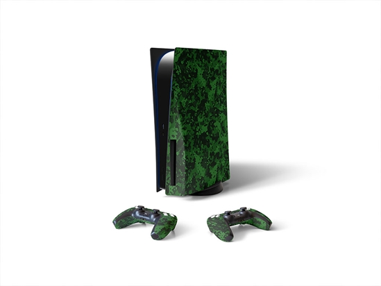 Forest Flecktarn Camouflage Sony PS5 DIY Skin