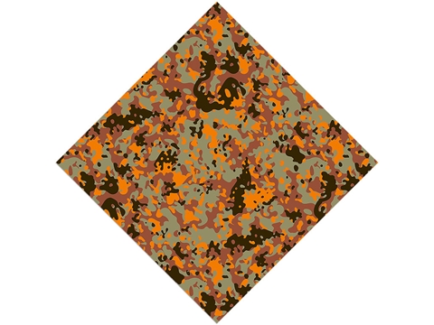 Rcraft™ Orange Camouflage Craft Vinyl - Apricot Flecktarn