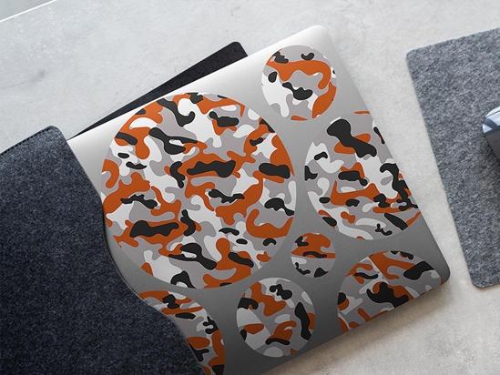 Safety Flecktarn Camouflage DIY Laptop Stickers