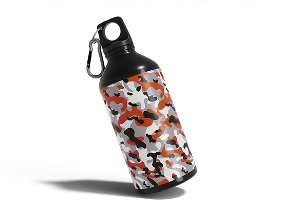 Safety Flecktarn Camouflage Water Bottle DIY Stickers