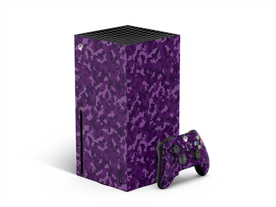 Grape ERDL Camouflage XBOX DIY Decal