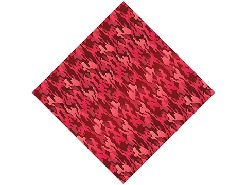 Rcraft™ Red Camouflage Craft Vinyl - Candy Apple