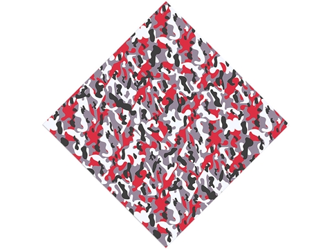 Rcraft™ Red Camouflage Craft Vinyl - Carmen Flecktarn
