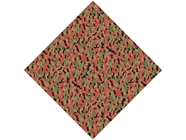 Tart Green Camouflage Vinyl Wrap Pattern