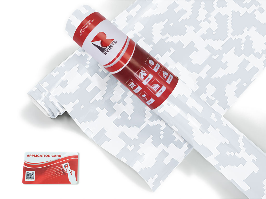 Frost MARPAT Camouflage Craft Vinyl Roll
