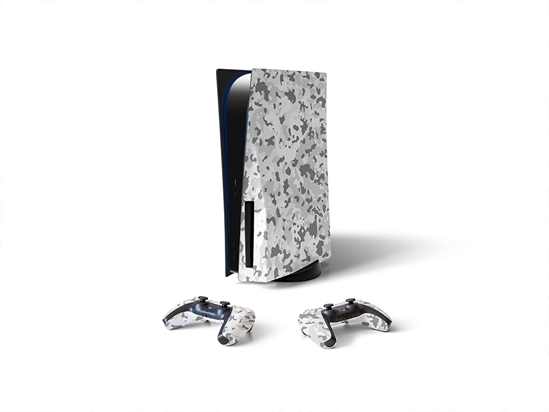 Pewter Salt Camouflage Sony PS5 DIY Skin