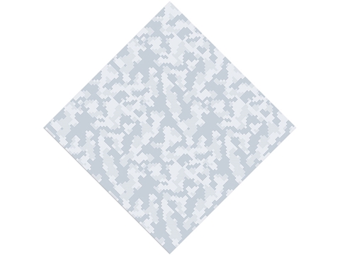 Rcraft™ White Camouflage Craft Vinyl - Pixel Ice