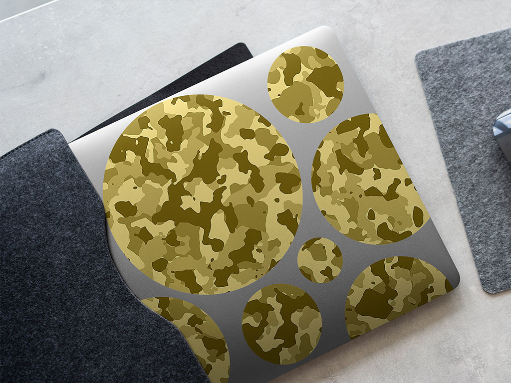 Blonde Cover Camouflage DIY Laptop Stickers