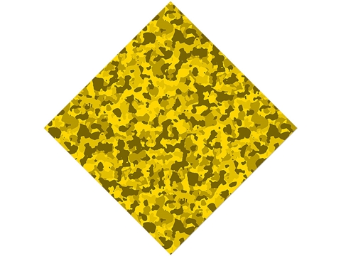 Rcraft™ Yellow Camouflage Craft Vinyl - Canary Masquerade