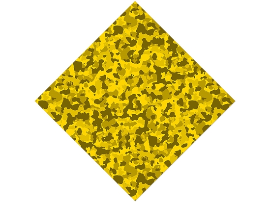 Canary Masquerade Camouflage Vinyl Wrap Pattern