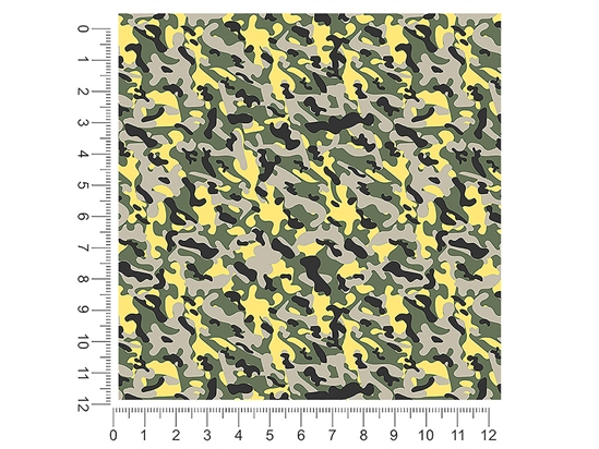 Forest Costume Camouflage 1ft x 1ft Craft Sheets
