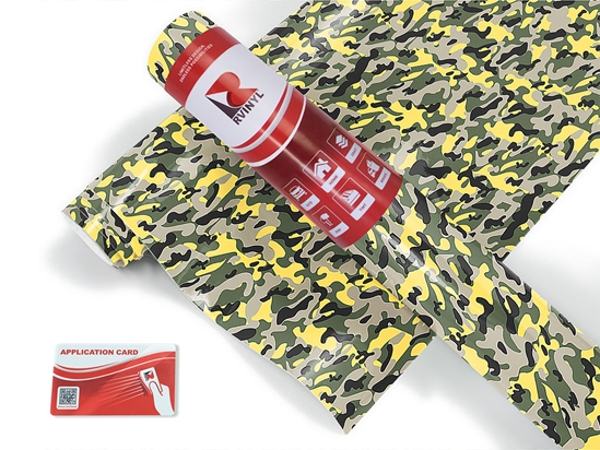 Forest Costume Camouflage Craft Vinyl Roll