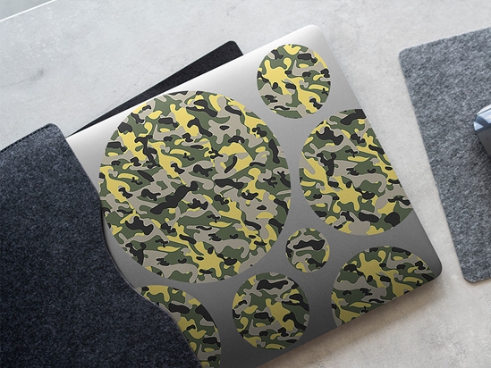 Forest Costume Camouflage DIY Laptop Stickers