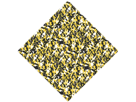 Rcraft™ Yellow Camouflage Craft Vinyl - Goldenrod Flecktarn