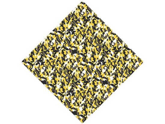 Goldenrod Flecktarn Camouflage Vinyl Wrap Pattern