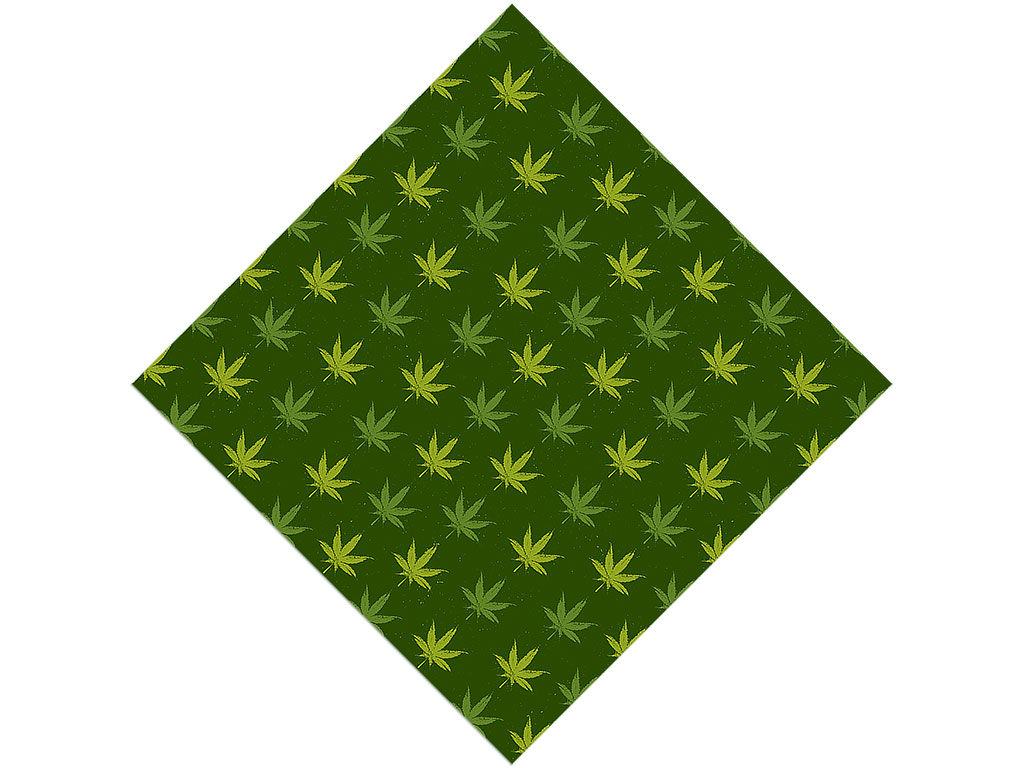 Devils Lettuce Cannabis Vinyl Wrap Pattern