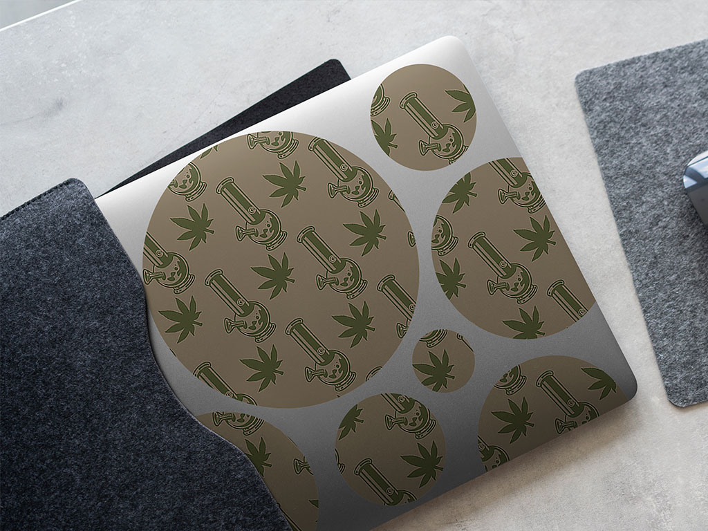 Idle Hands Cannabis DIY Laptop Stickers