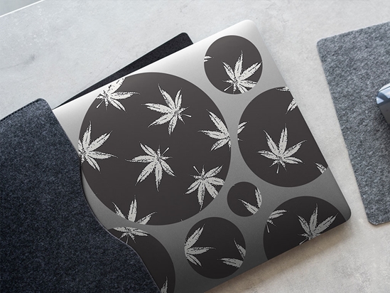 Smooth Ganja Cannabis DIY Laptop Stickers