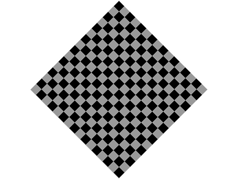 Rcraft™ Checkered Vinyl Wrap Film - Gray