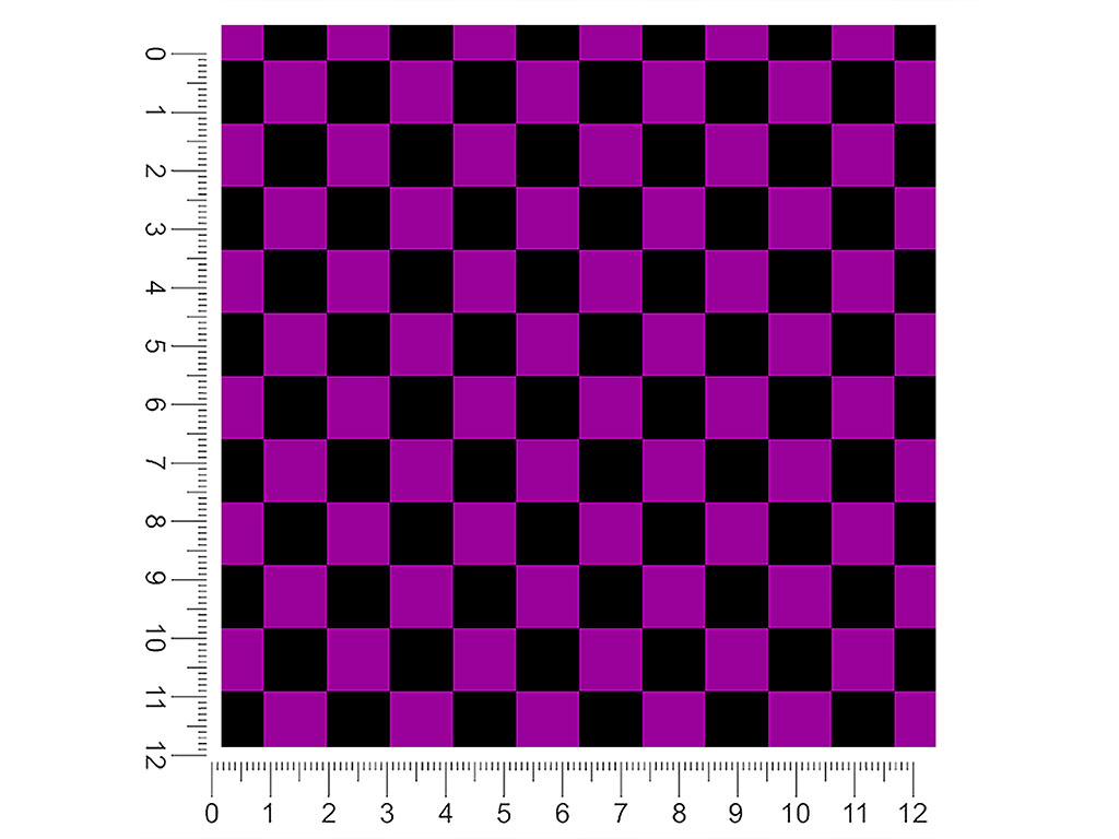 Purple Checkered 1ft x 1ft Craft Sheets