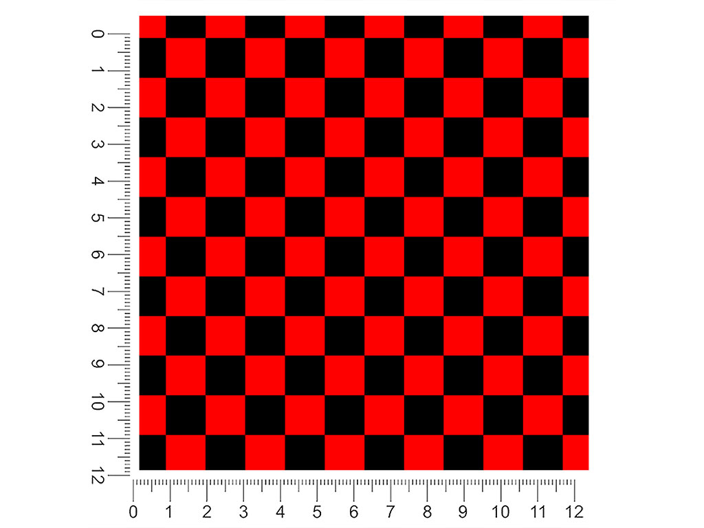 Red Checkered 1ft x 1ft Craft Sheets