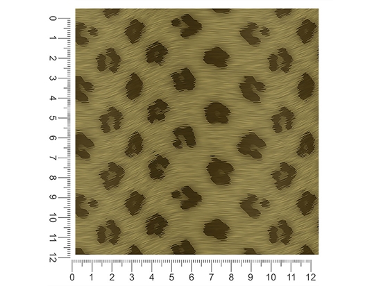 Cyber Green Cheetah Animal Print 1ft x 1ft Craft Sheets