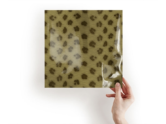 Cyber Green Cheetah Animal Print Craft Sheets