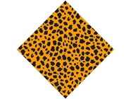 Orange Cheetah Vinyl Wrap Pattern
