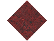 Red Streets Cityscape Vinyl Wrap Pattern