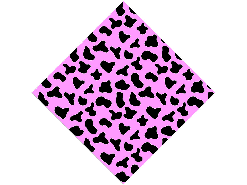 Pink Cow Vinyl Wrap Pattern