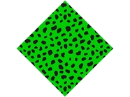 Green Dalmation Vinyl Wrap Pattern