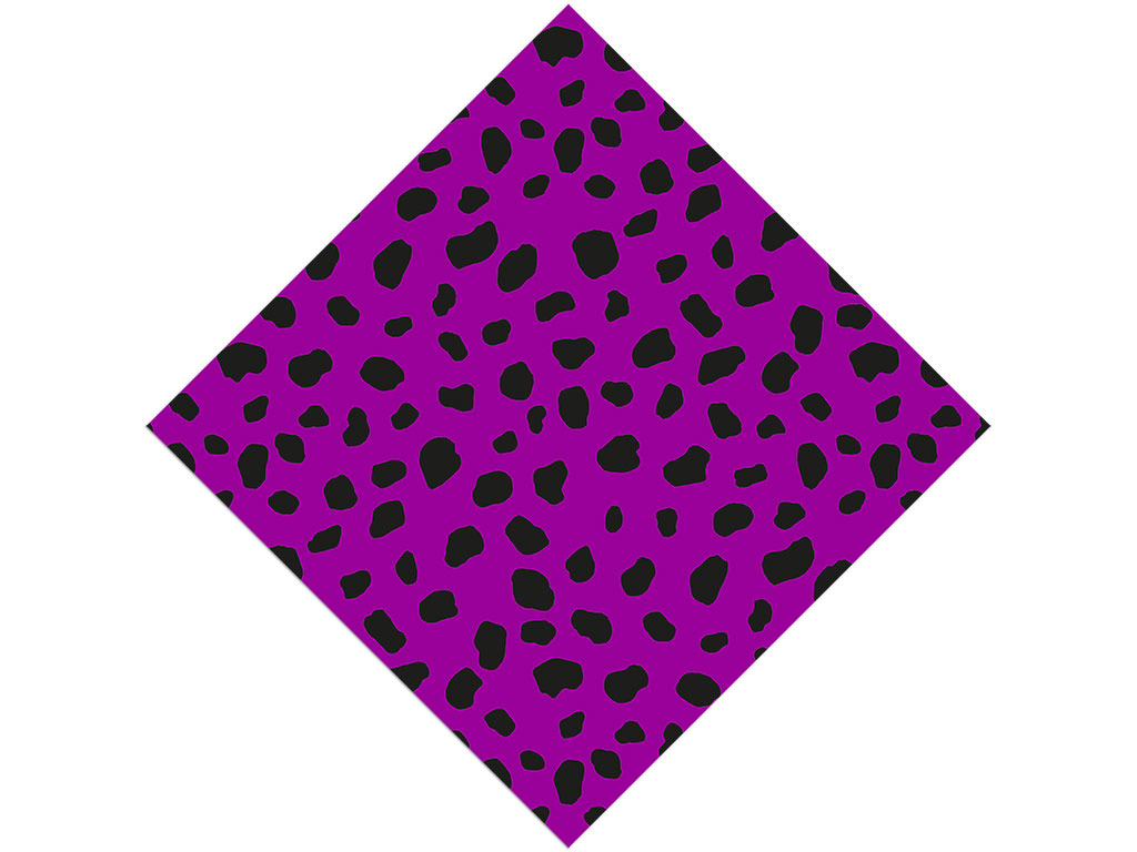 Purple Dalmation Vinyl Wrap Pattern
