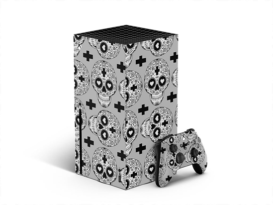 Heart Eyes Day of the Dead XBOX DIY Decal