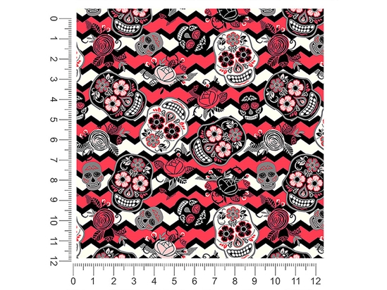 Pink Parents Day of the Dead 1ft x 1ft Craft Sheets