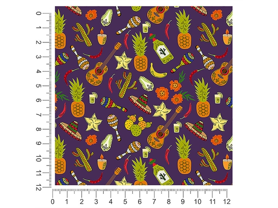Tropical Celebrations Day of the Dead 1ft x 1ft Craft Sheets