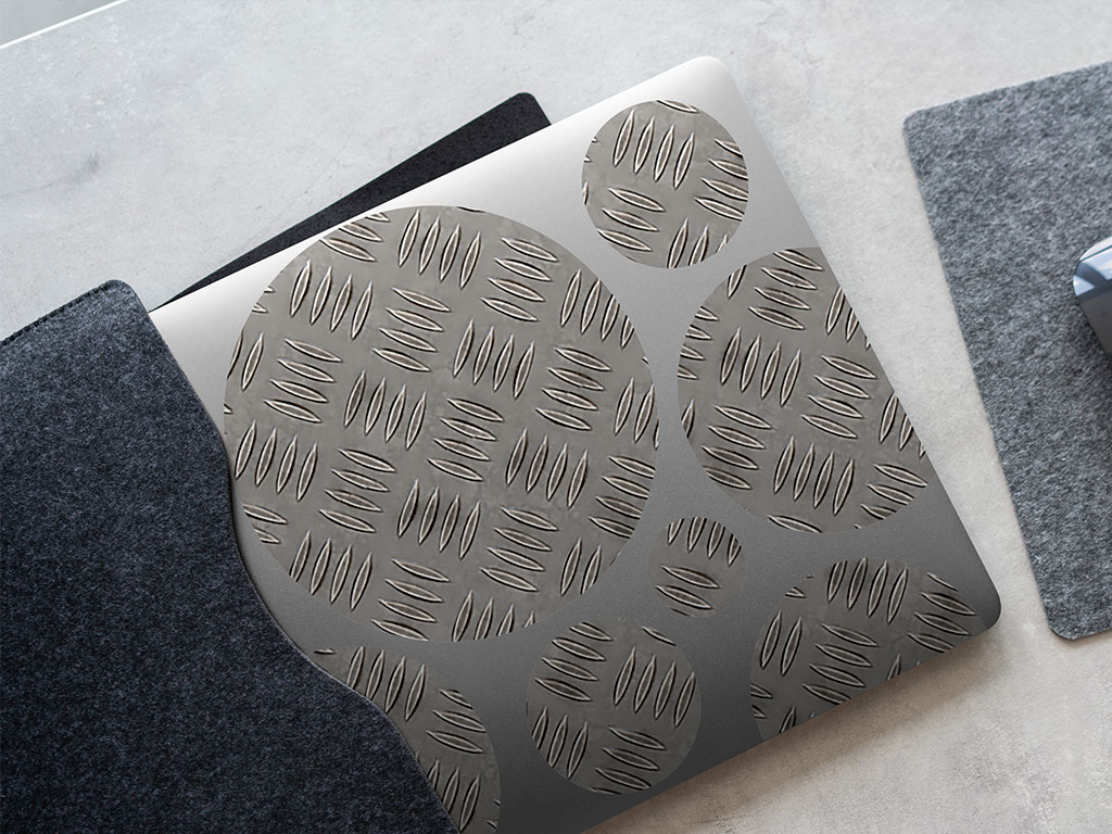 Architectural Weave Diamond Plate DIY Laptop Stickers