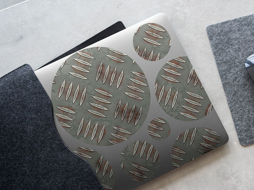 Forest Flooring Diamond Plate DIY Laptop Stickers