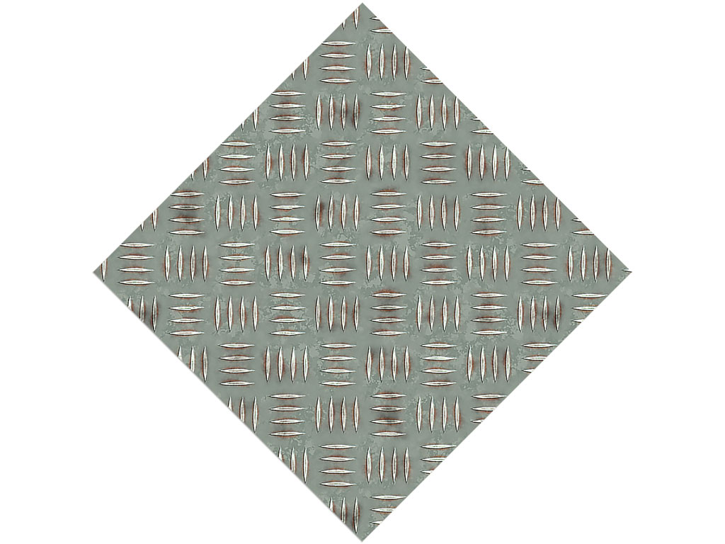 Seamless Aqua Diamond Plate Series Custom Printed Wrap Film
