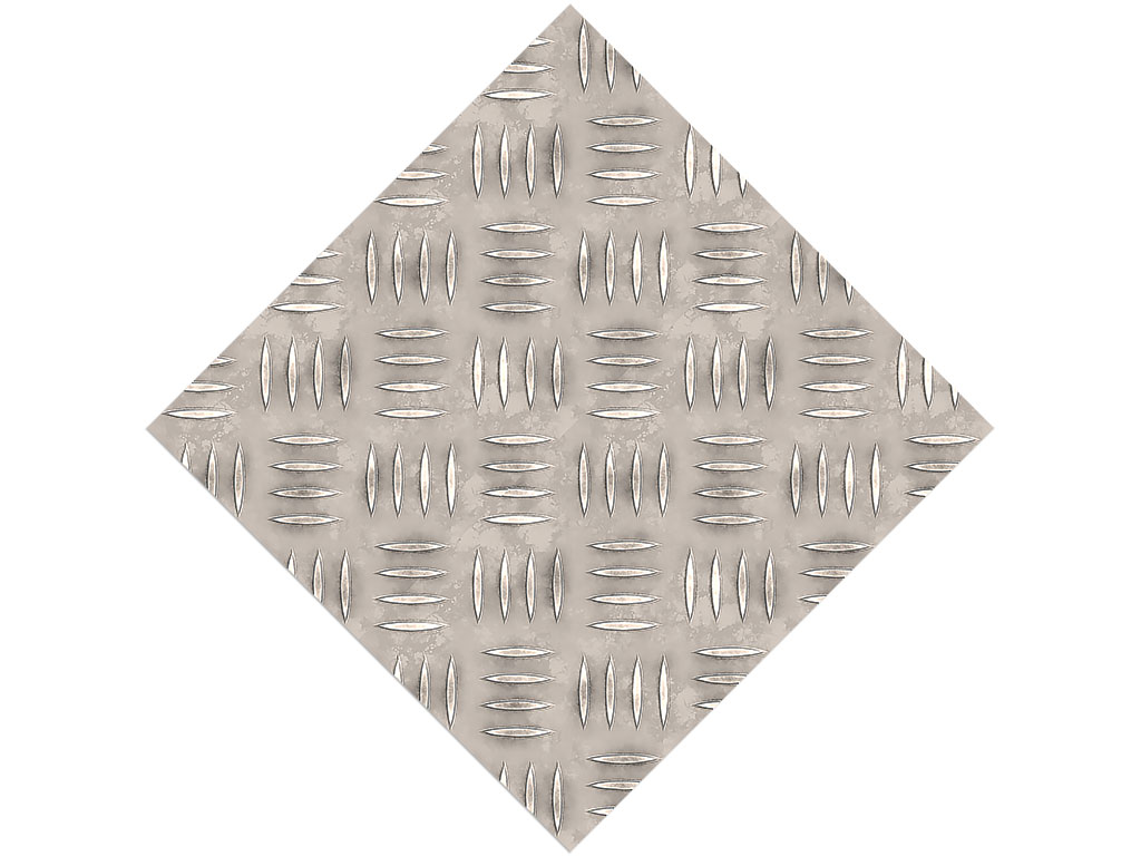Stainless Steel Diamond Plate Series Custom Printed Wrap Film