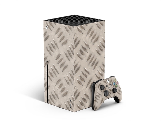 Structured Steel Diamond Plate XBOX DIY Decal