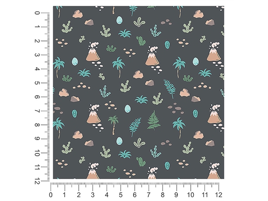Triassic Trees Dinosaur 1ft x 1ft Craft Sheets