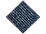 Blue Rosetta Egyptian Vinyl Wrap Pattern