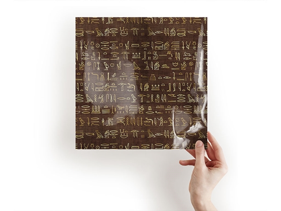 Coffee Hieroglyphs Egyptian Craft Sheets