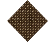 Golden Ankh Egyptian Vinyl Wrap Pattern