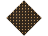 Golden Scarab Egyptian Vinyl Wrap Pattern