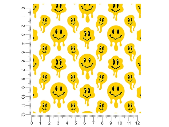 Acid House Emoji 1ft x 1ft Craft Sheets