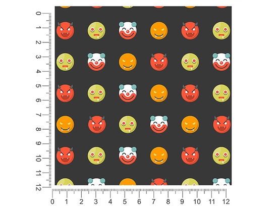 Monstrous Infection Emoji 1ft x 1ft Craft Sheets