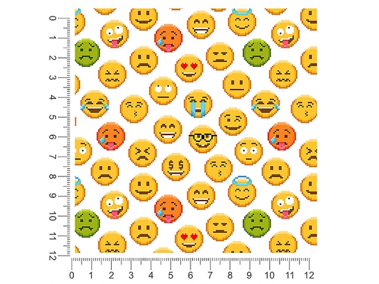 Phone Rip Emoji 1ft x 1ft Craft Sheets