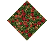 Garden Treasure Floral Vinyl Wrap Pattern